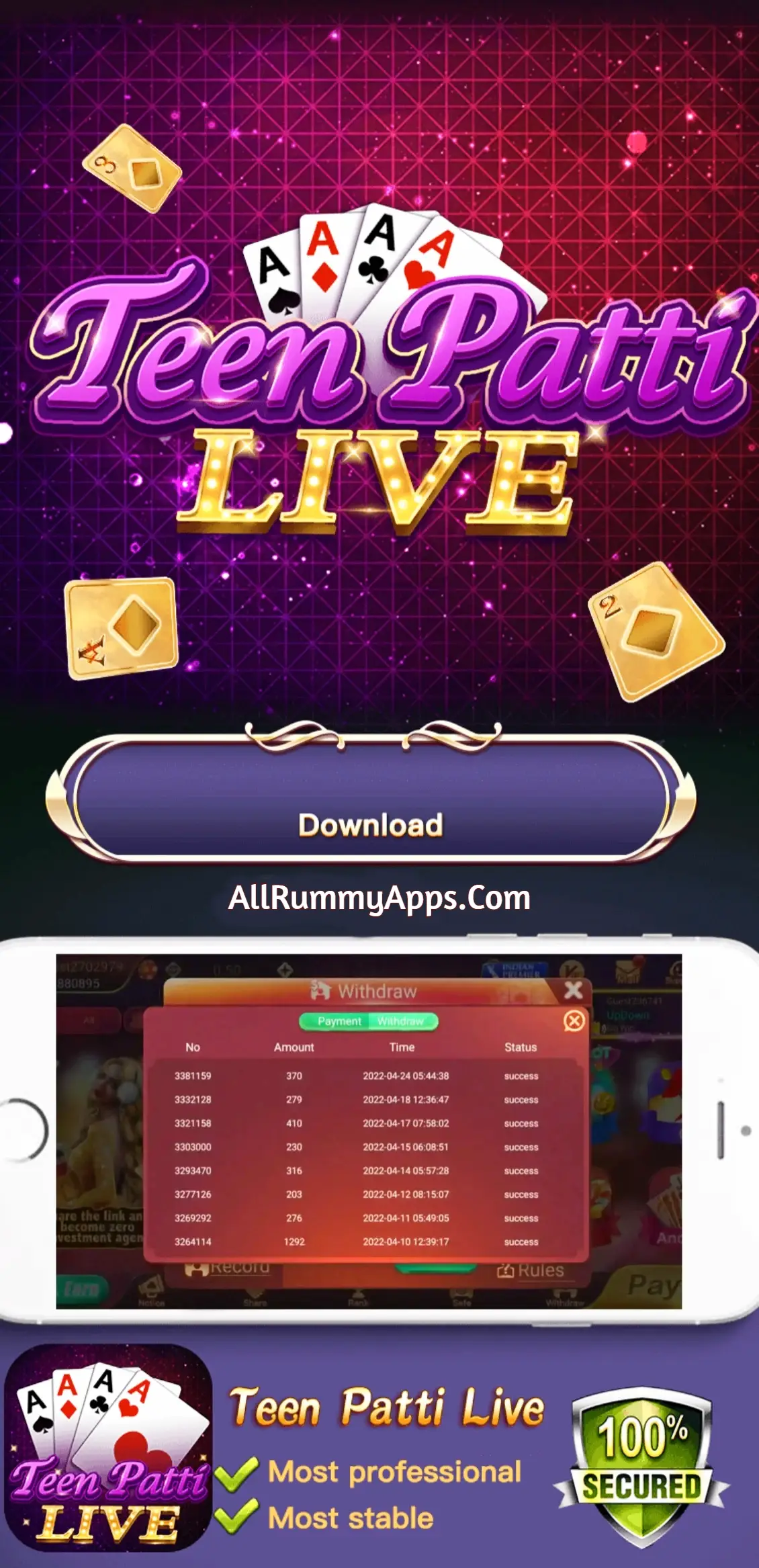 Teen Patti Live APK - India Rummy APk