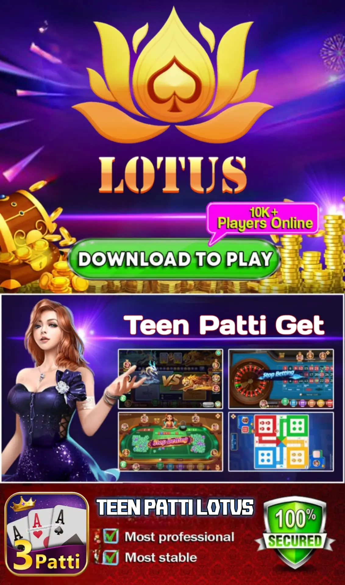 Teen Patti Lotus APK - India Rummy APk