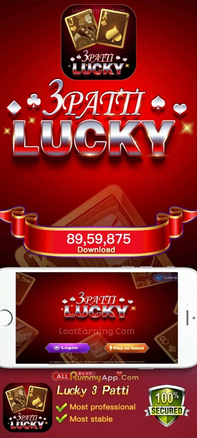 Teen Patti Lucky - India Rummy APk