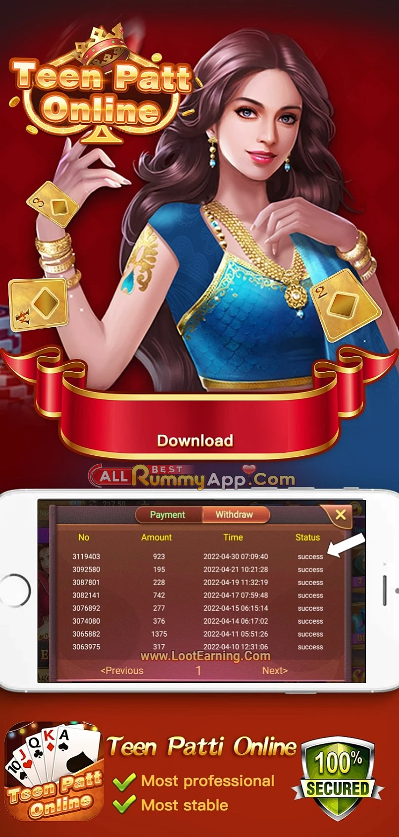 Teen Patti Online  - India Rummy APk