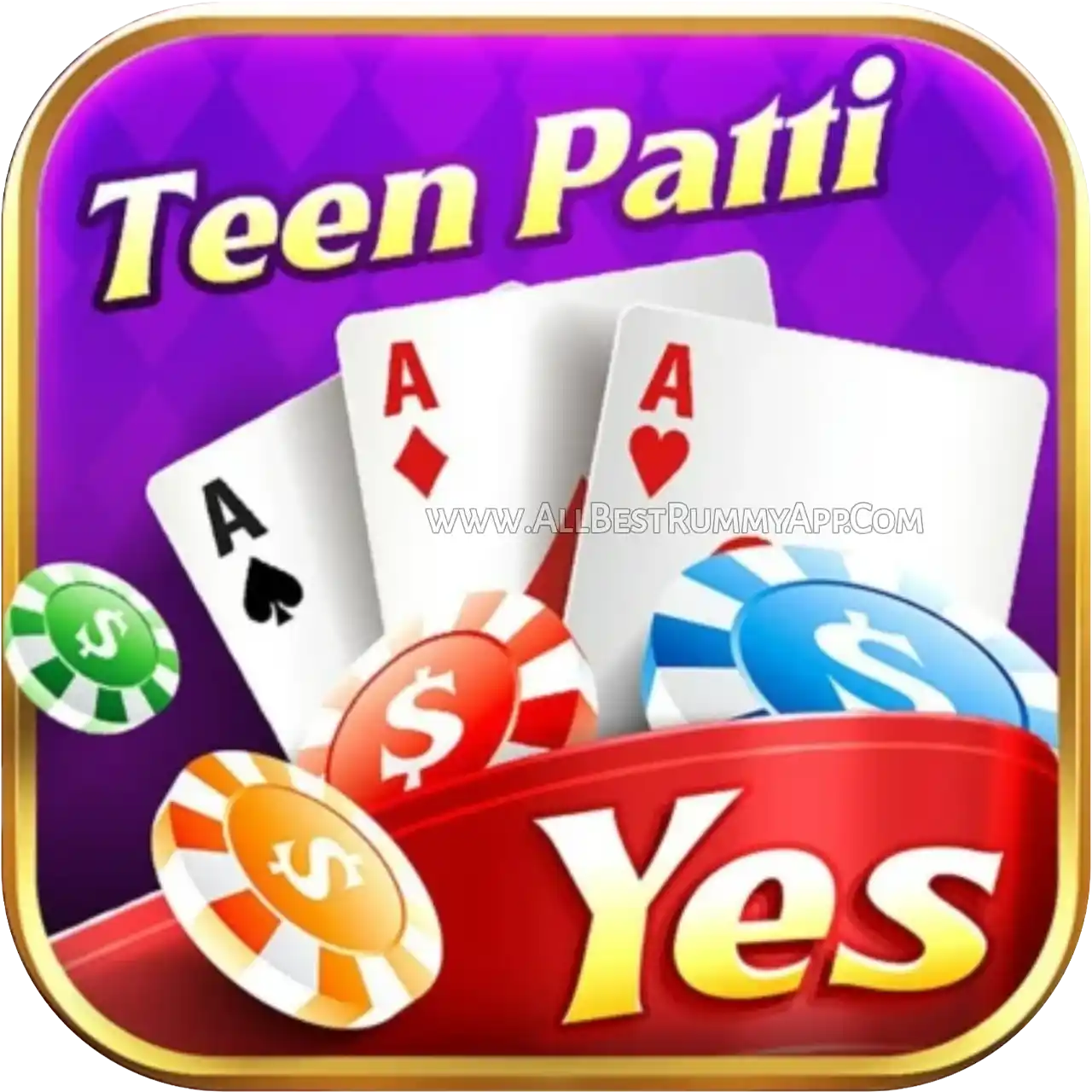 Teen Patti Yes Logo - India Rummy APk